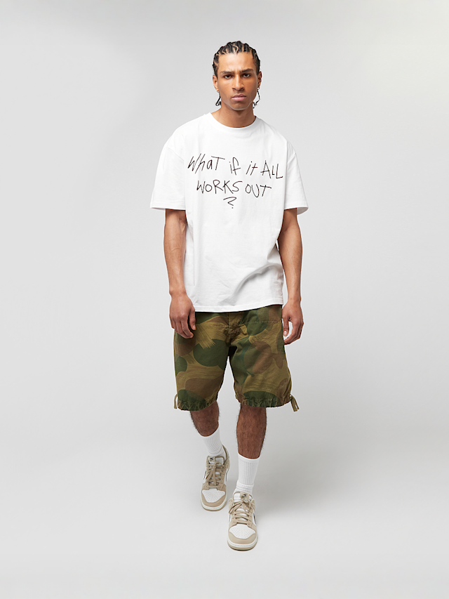 Mister Tee, It All Works Out Wording Oversize Tee, wit, Afbeelding 4 van 4