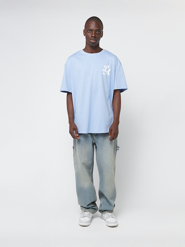 Mister Tee, LA Football Team Oversize Tee, blauw, Afbeelding 4 van 4