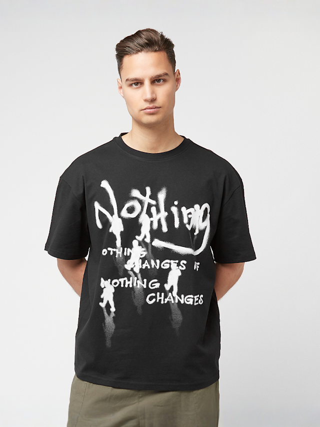 Mister Tee, Nothing Changes Oversize Tee, black, Image 1 of 4