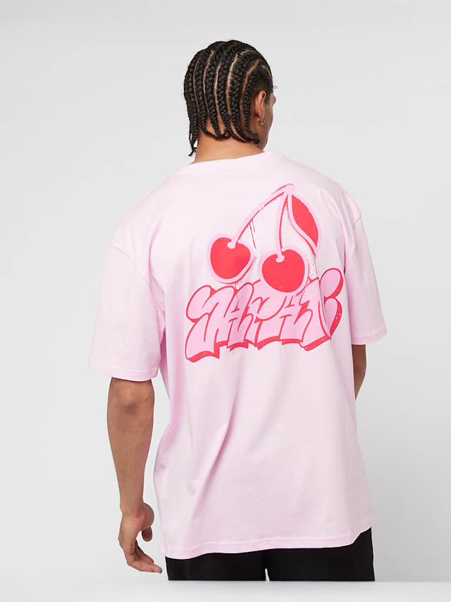 Mister Tee, Pink Cherries Oversize Tee, Pink, Image 1 of 5