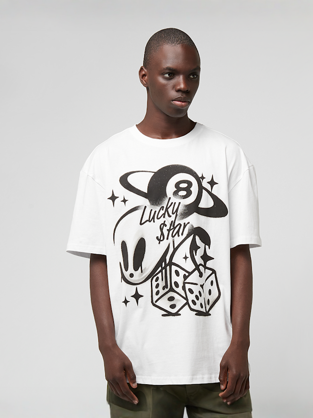 Mister Tee, Planet Alien Oversize Tee, white, Image 1 of 4