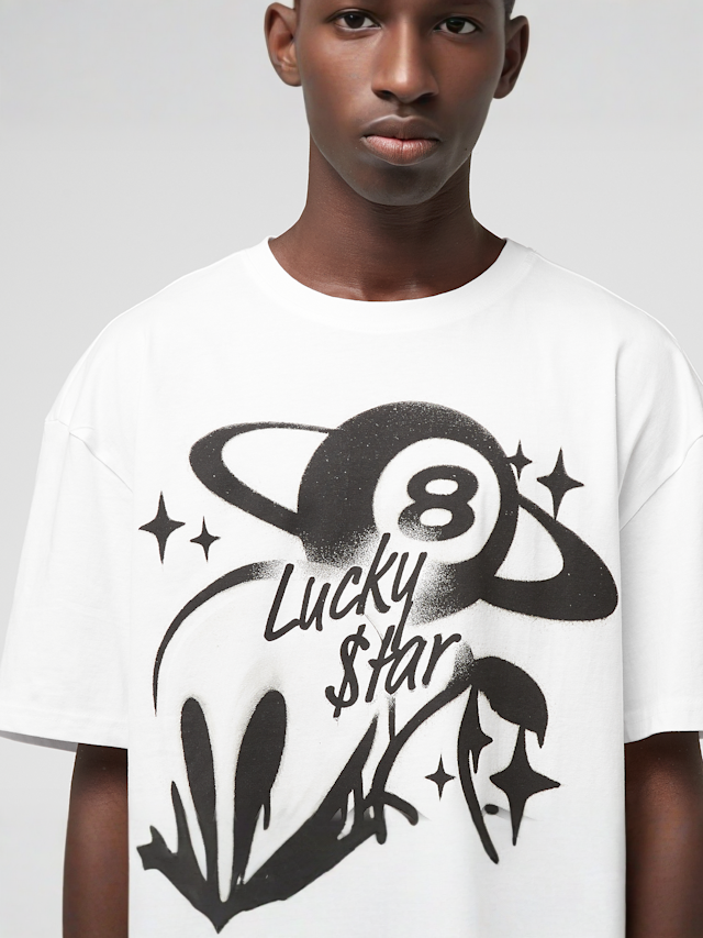 Mister Tee, Planet Alien Oversize Tee, white, Image 3 of 4