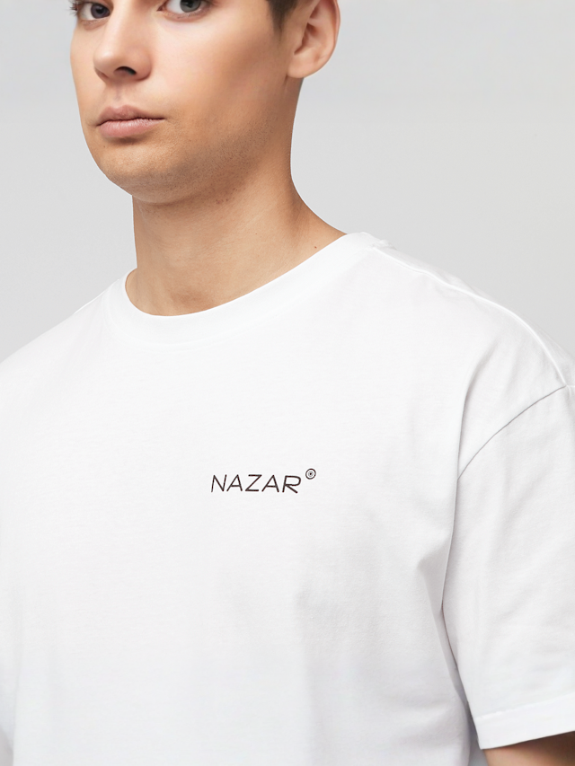 Mister Tee, Protect Yourself Oversize Tee, white, Image 3 of 5