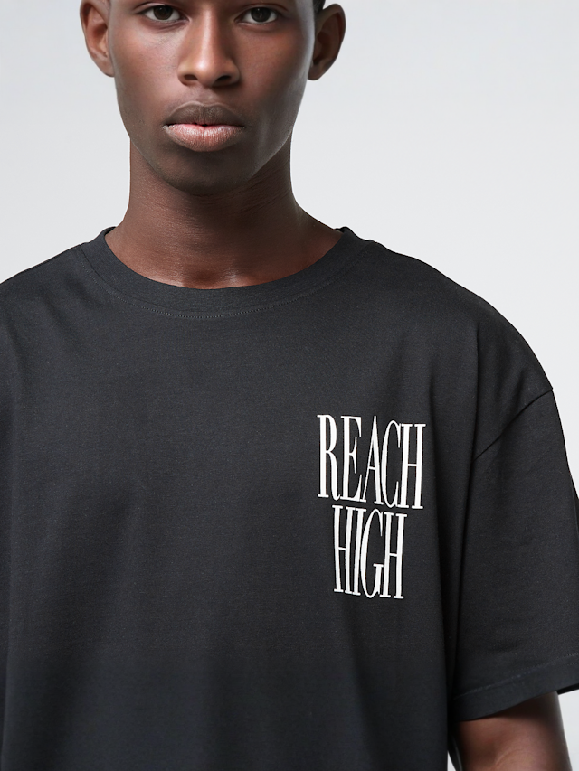 Mister Tee, Reach High Oversize Tee, black, Image 3 of 4
