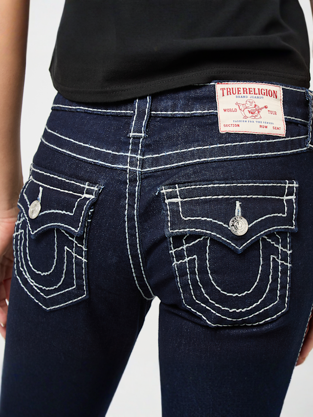 True Religion, Becca Mr Boot Flap, blue, Image 4 of 5