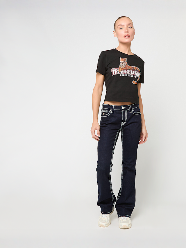 True Religion, Becca Mr Boot Flap, blue, Image 5 of 5