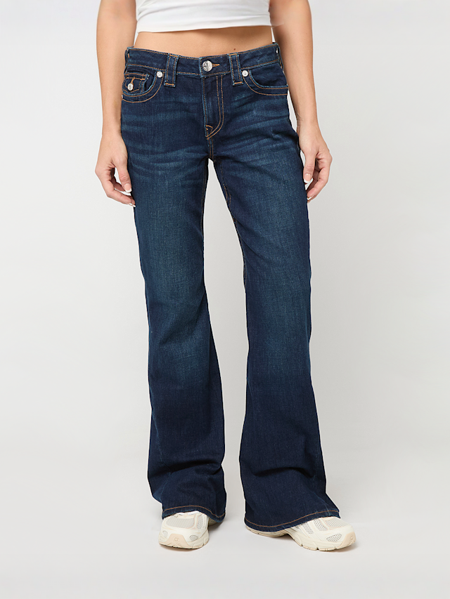 True Religion, Joey Mr Flare Flap, blue, Image 1 of 5