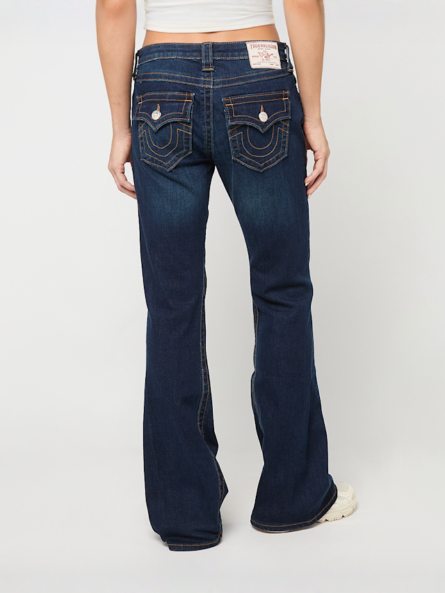 True Religion, Joey Mr Flare Flap, blue, Image 2 of 5
