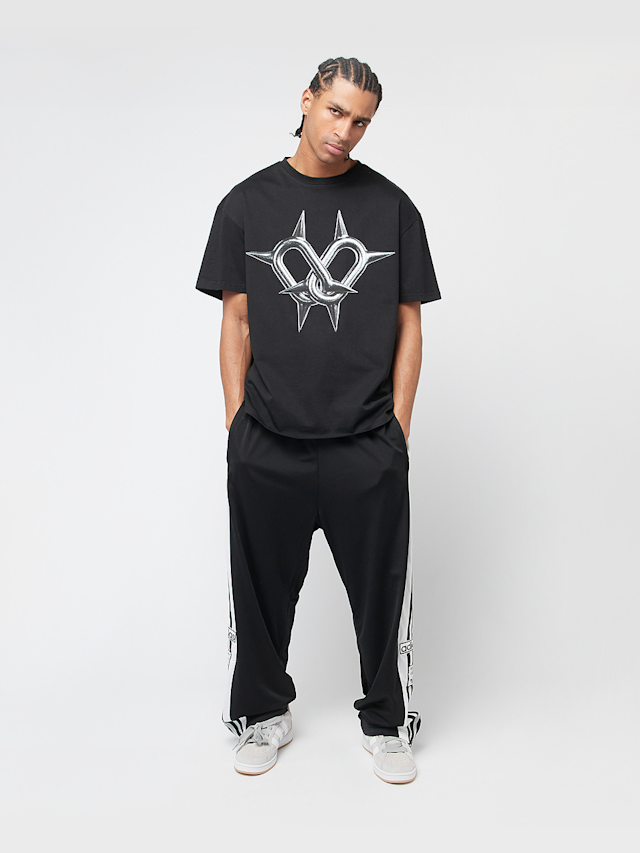 Mister Tee, Together Forever Oversize Tee, czarny, Obraz 5 z 5