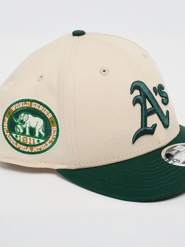 New Era, 9FORTY MCROWN Oakland Athletics, beige, Image 5 of 5