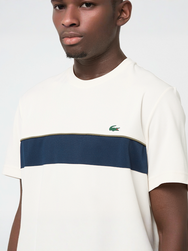 Lacoste, Classic Tee, beż, Obraz 3 z 5