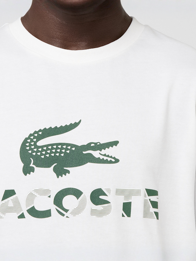 Lacoste, Classic Tee, biały, Obraz 3 z 5