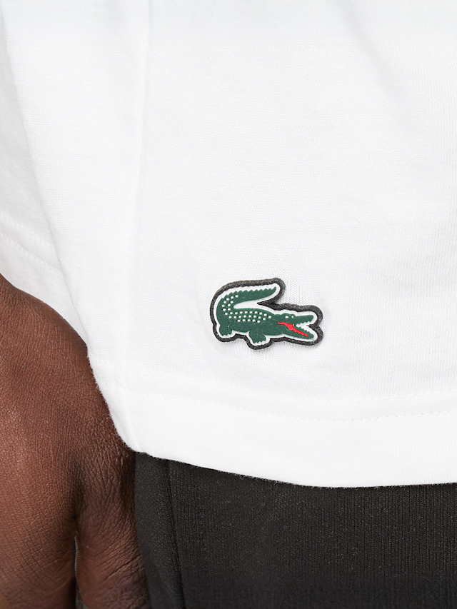 Lacoste, Classic Tee, biały, Obraz 4 z 5