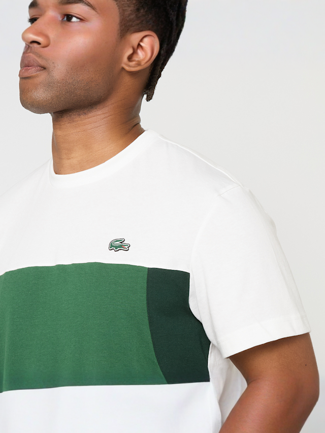 Lacoste, TEE-SHIRT graphite sombre/black, green, Image 3 of 5