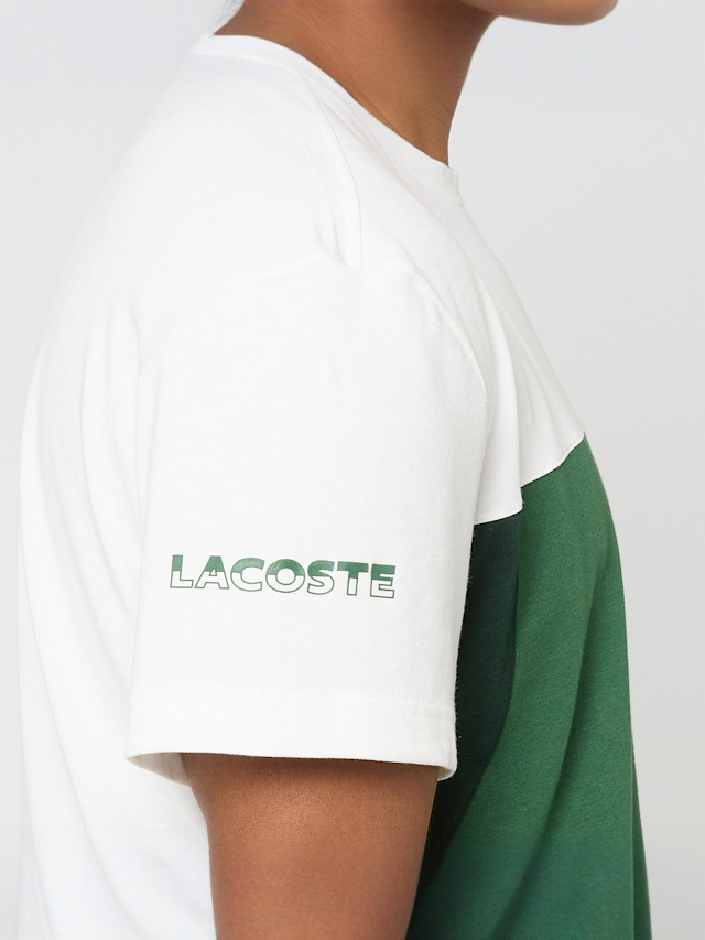 Lacoste, TEE-SHIRT graphite sombre/black, green, Image 4 of 5
