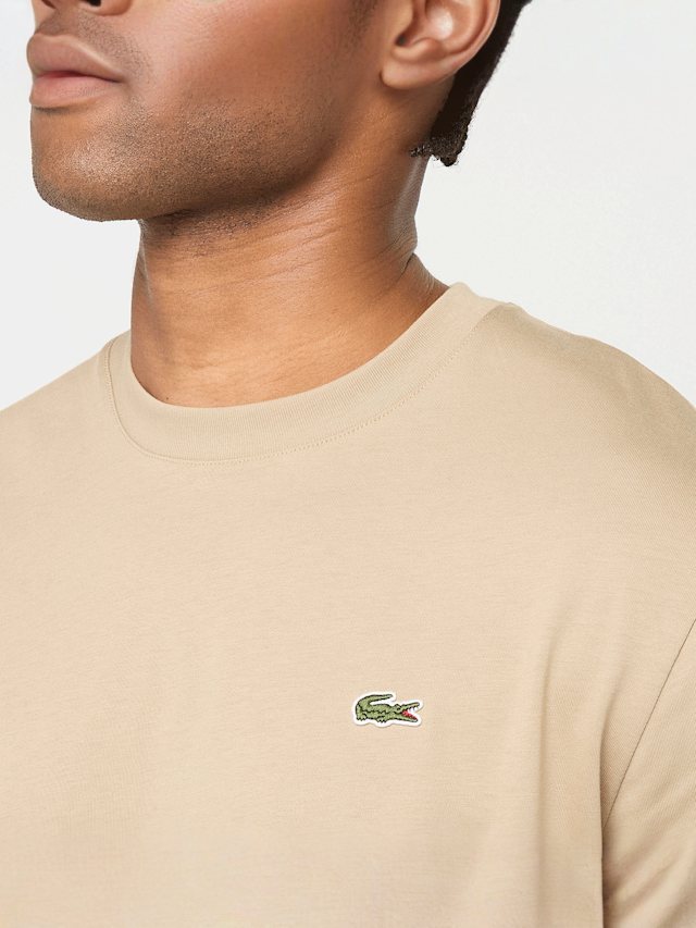Lacoste, TEE-SHIRT graphite sombre/black, beige, Image 3 of 4