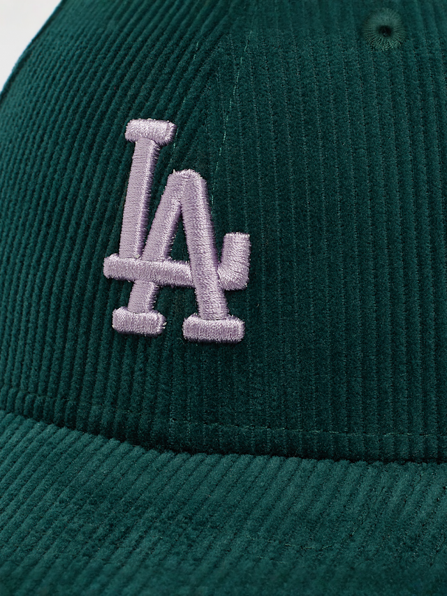 New Era, Female 9Forty Cord Los Angeles Dodgers, green, Image 4 of 4