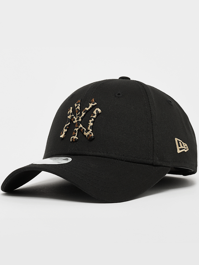 New Era, FEMALE 9FORTY Leopard Infill New York Yankees, black, Image 1 of 4