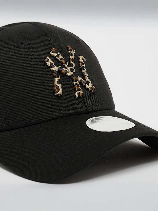 New Era, FEMALE 9FORTY Leopard Infill New York Yankees, black, Image 4 of 4