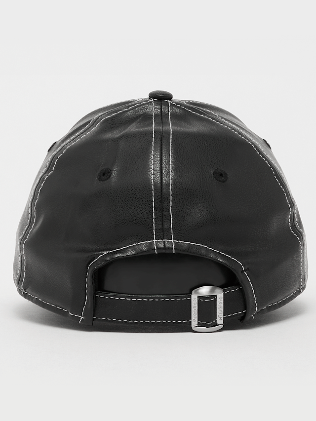 New Era, FEMALE 9FORTY Topstitch PU New York Yankees, black, Image 2 of 4