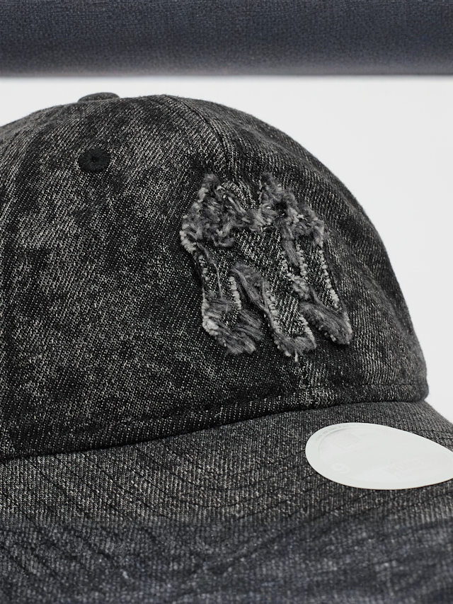 New Era, Female 9Twenty Stone Denim New York Yankees, black, Image 4 of 4