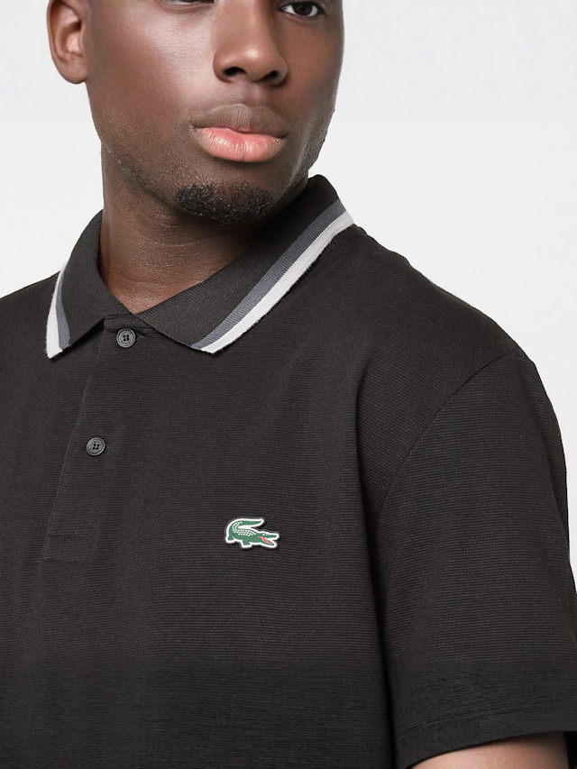 Lacoste, POLO white, black, Image 3 of 4