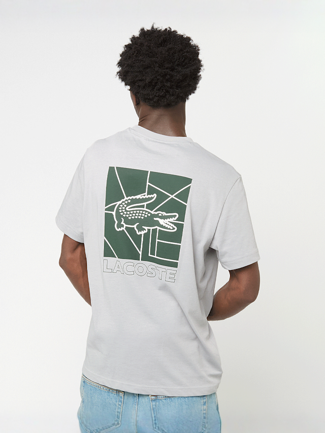 Lacoste, TEE-SHIRT graphite sombre/black, grey, Image 1 of 5