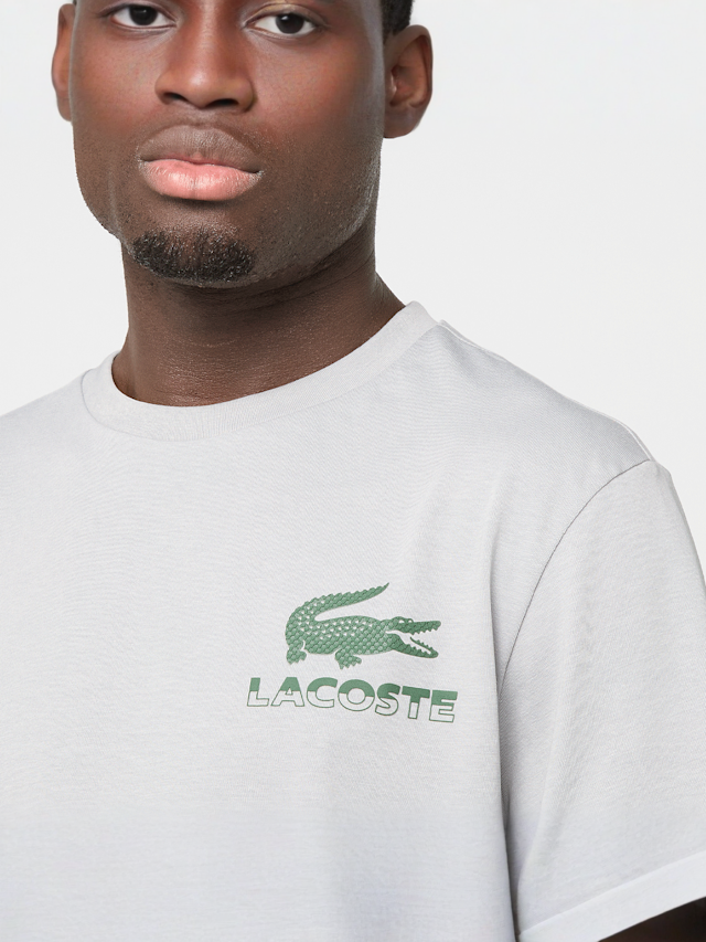 Lacoste, TEE-SHIRT graphite sombre/black, grey, Image 4 of 5