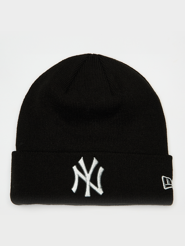 New Era, Beanie Metallic New York Yankees, zwart, Afbeelding 1 van 3