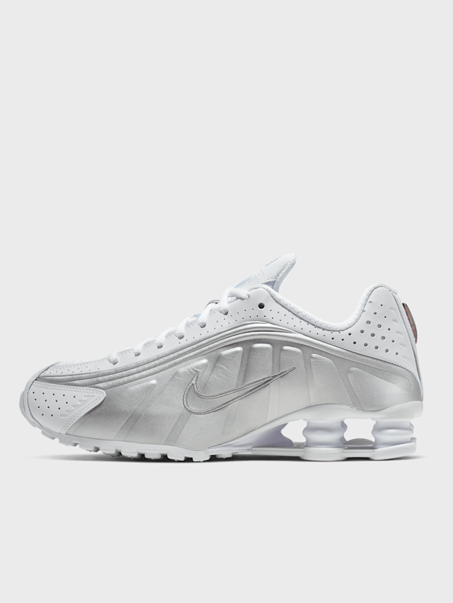 Nike, WMNS Shox R4, white, Image 1 of 8