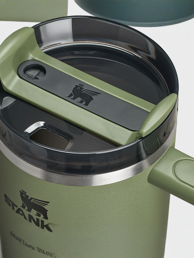 Stanley, The Quencher H2.O FlowState Tumbler | 1,2L, groen, Afbeelding 3 van 3