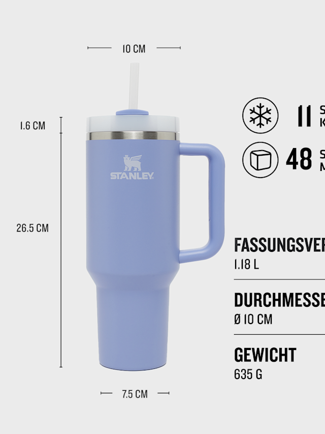 Stanley, The Quencher H2.0 Flowstate Tumbler | 1,2L, blauw, Afbeelding 4 van 4