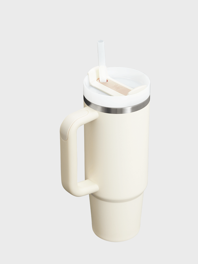 Stanley, The Quencher H2.O FlowState Tumbler | 0,9L, beż, Obraz 2 z 3