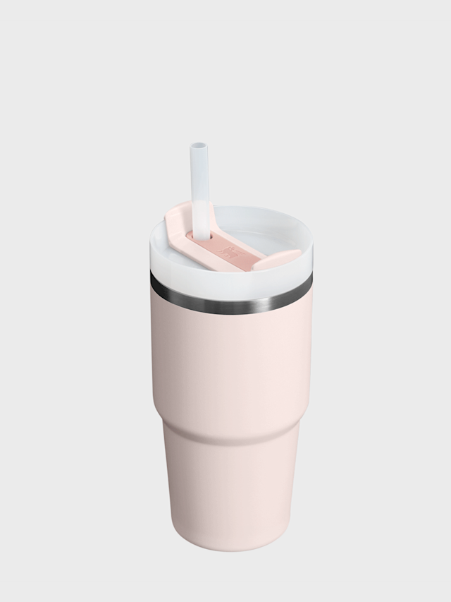 Stanley, The Quencher H2.O FlowState Tumbler | 0,6L, lichtroze, Afbeelding 2 van 3
