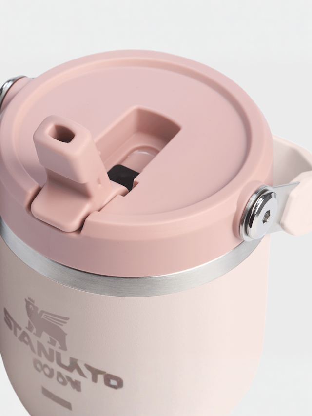 Stanley, The IceFlow™ Flip Straw 2.0 Tumbler 0.6L sage grey, light pink, Image 3 of 3