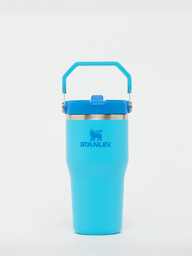 Stanley, The IceFlow™ Flip Straw 2.0 Tumbler 0.6L sage grey, blue, Image 1 of 3