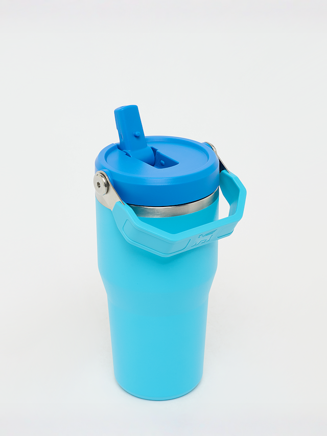 Stanley, The IceFlow Flip Straw 2.0 Tumbler | 0,6L, blauw, Afbeelding 2 van 3