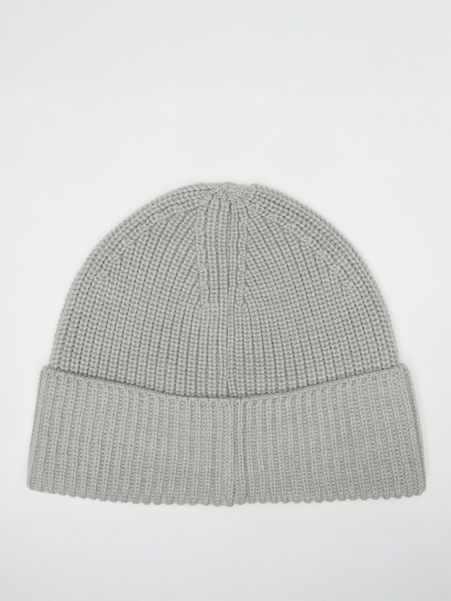 Lacoste, Logo Beanie, grey, Image 2 of 3
