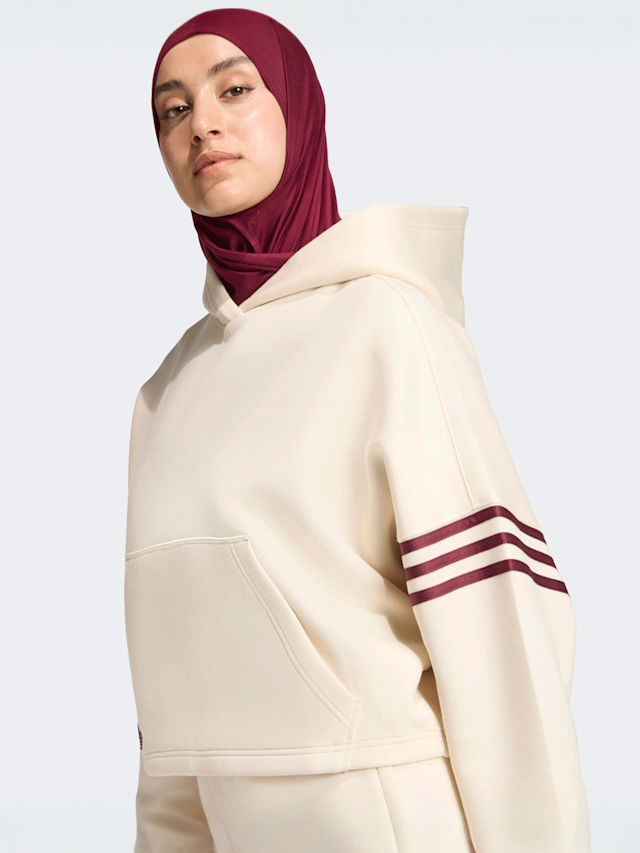 adidas Originals, Neuclassics Hoodie, beige, Image 3 of 5