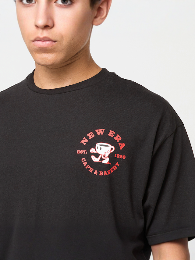 New Era, Oversized Graphic Tee, black, Image 3 of 6