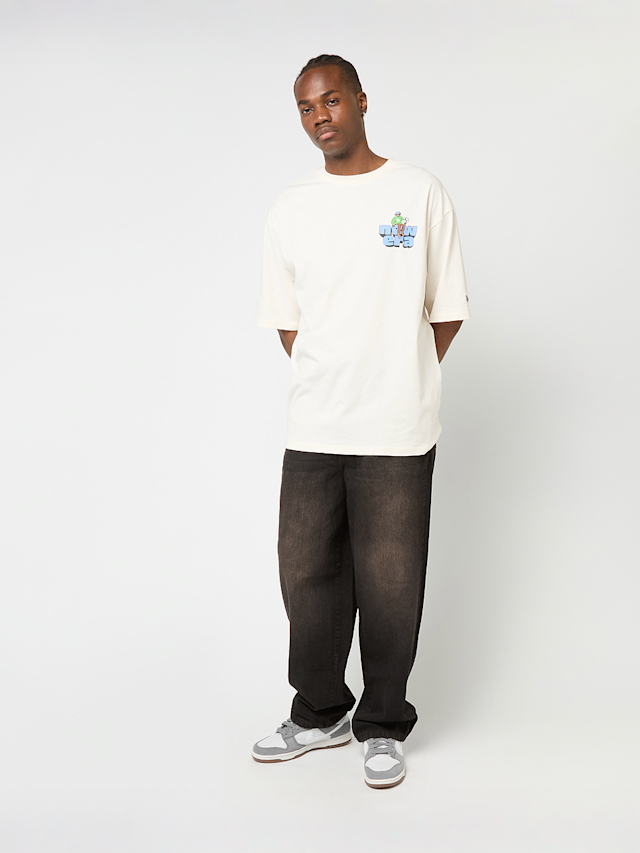 New Era, Oversized Graphic Tee 1, beige, Image 6 of 6