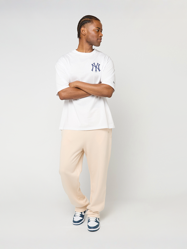 New Era, NEW ERA STRAIGHT LEG JOGGER NEW ERA BLK, beige, Image 4 of 4