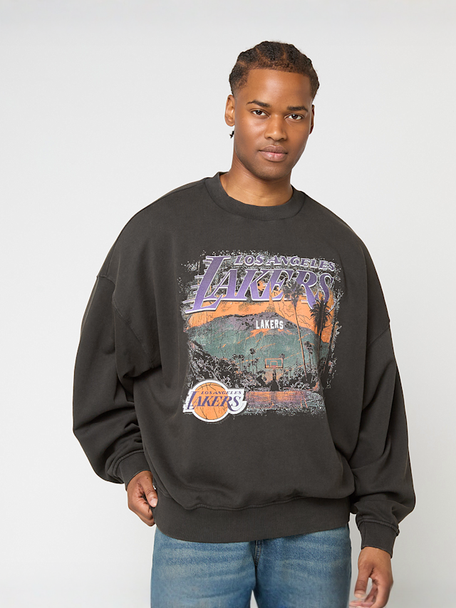 New Era, NBA Washed Graphic Oversized Crew Los Angeles Lakers, multicolor, Afbeelding 1 van 4