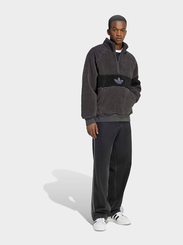 adidas Originals, Winter Fleece Jacket, grey, Image 5 of 5