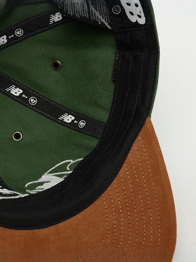 New Balance, '47 Clean Up New Balance Script Suede, groen, Afbeelding 3 van 4