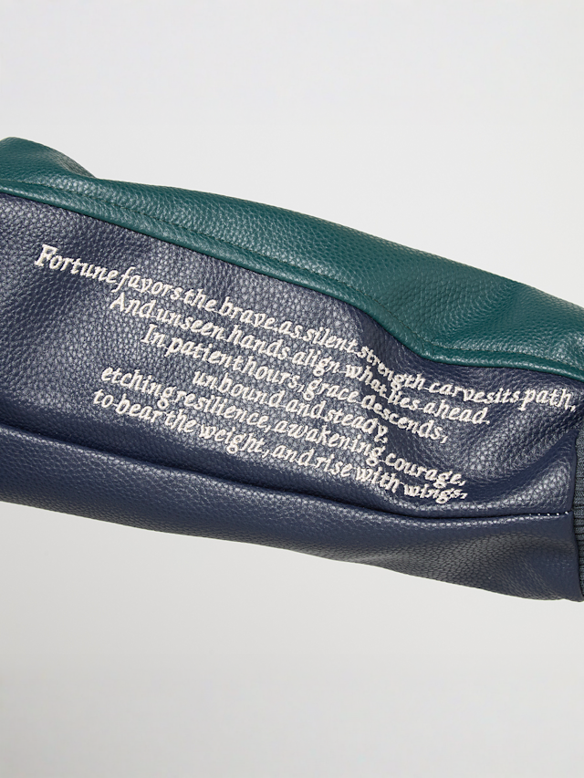 Smoke Rise, MAGNIFICENCE DENIM VARSITY JACKET MECHANICAL BLUE, blue, Image 7 of 8