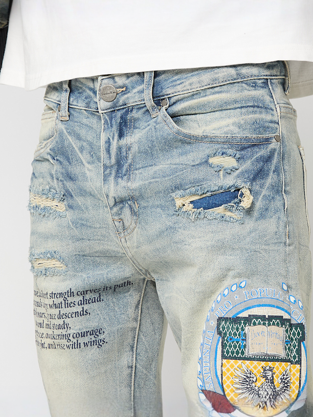 Smoke Rise, MAGNIFICENCE JEANS MECHANICAL BLUE, blue, Image 3 of 6