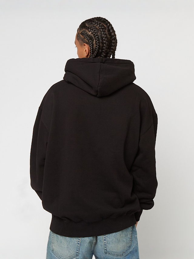 Pegador, LOGO OVERSIZED HOODIE WASHED BLACK, black, Image 2 of 4