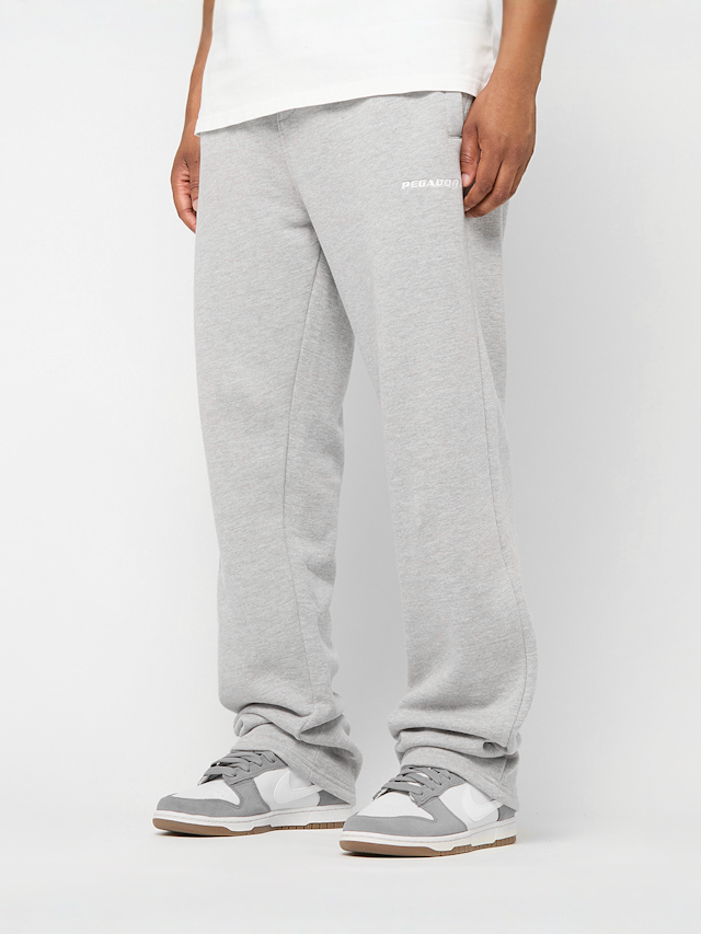 Pegador, Logo Wide Sweat Pants, grey, Image 1 of 4