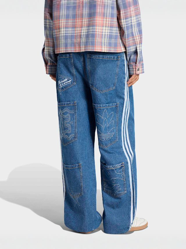 adidas Originals, Baggy Denim, blue, Image 2 of 5